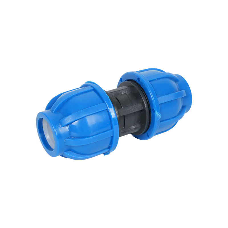 PE/PP Compression Socket for Tool-Free Pipe Joining